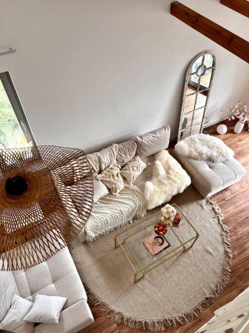 Bali Home Stylische Wohnung Mit Terrasse Schönefeld Extérieur photo