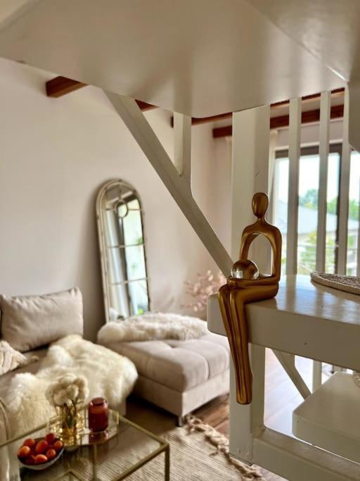 Bali Home Stylische Wohnung Mit Terrasse Schönefeld Extérieur photo