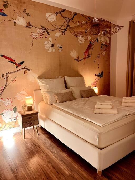 Bali Home Stylische Wohnung Mit Terrasse Schönefeld Extérieur photo