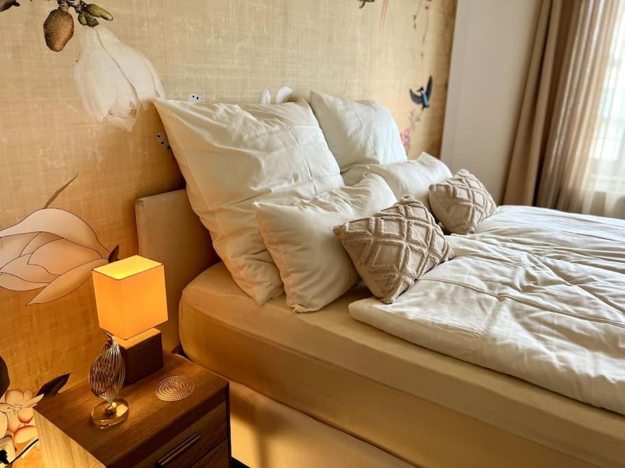 Bali Home Stylische Wohnung Mit Terrasse Schönefeld Extérieur photo